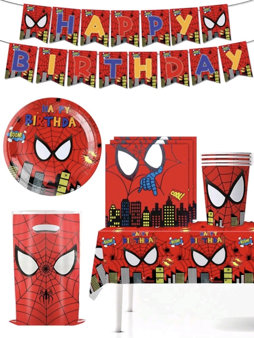 Spider Man Party Pack
